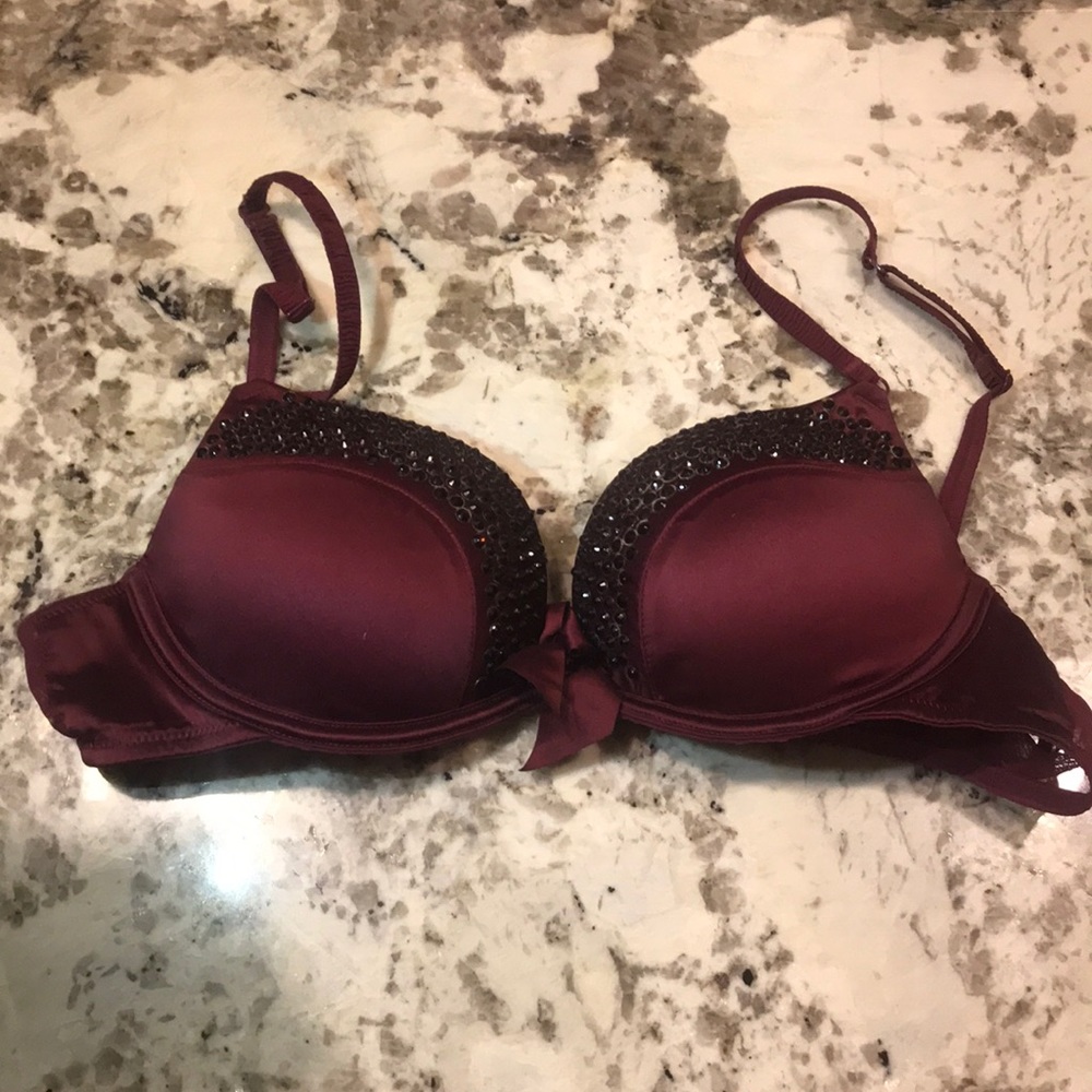 Aerie burgundy Bra